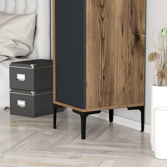Hanah Home Kumsal S Nogal y Antracita